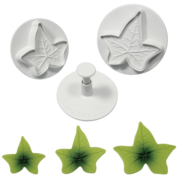 Veined Ivy Leaf Plunger Cutter Set XL - XXXL